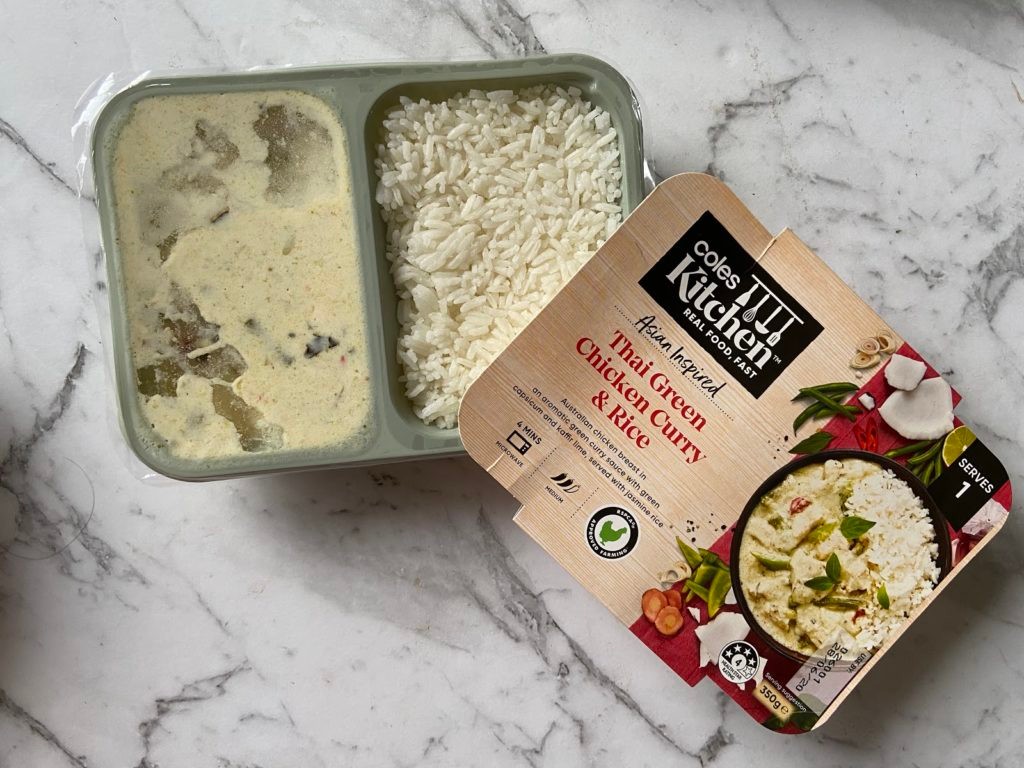 Coles Kitchen Thai Green Chicken Curry