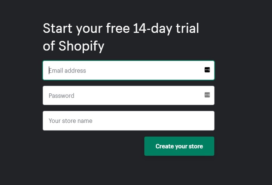 Shopify Free Trial