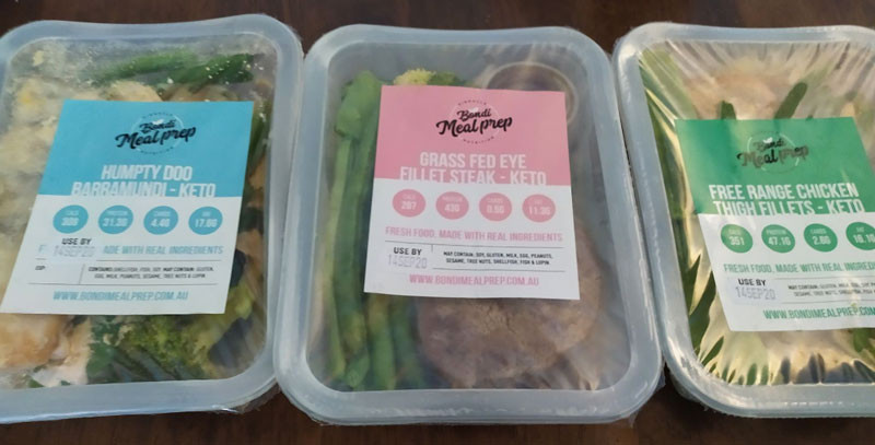 Bondi Meal Prep Meals