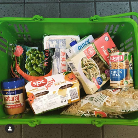 High protein plant based grocery haul