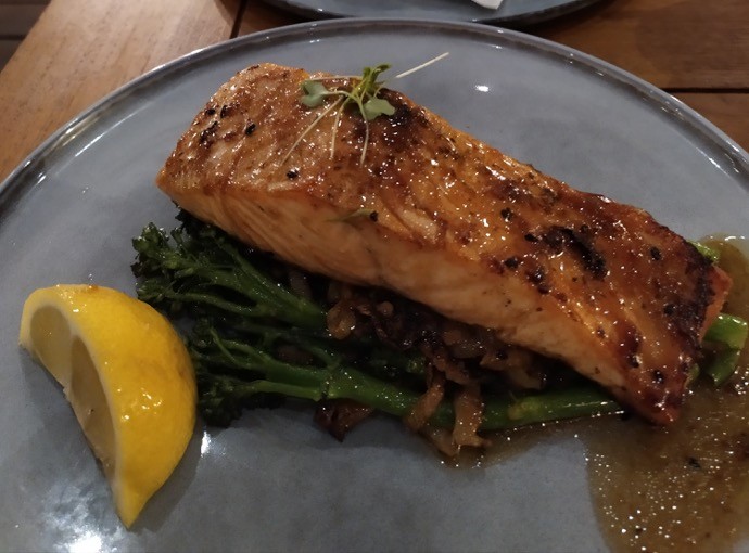 Honey Soy Glazed Salmon