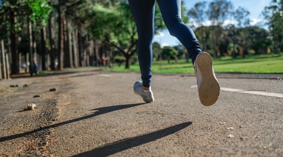 Woman Jogging