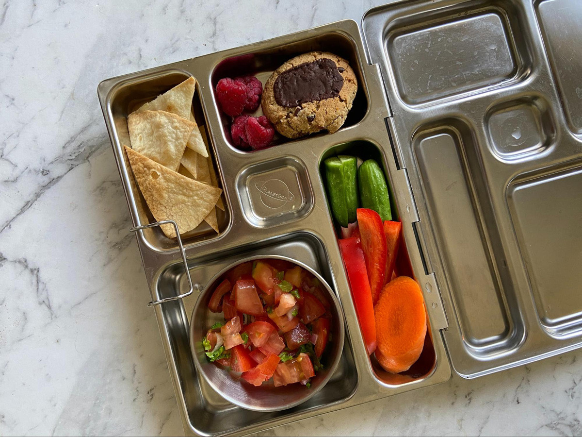 Leftover Nachos was served up for lunch