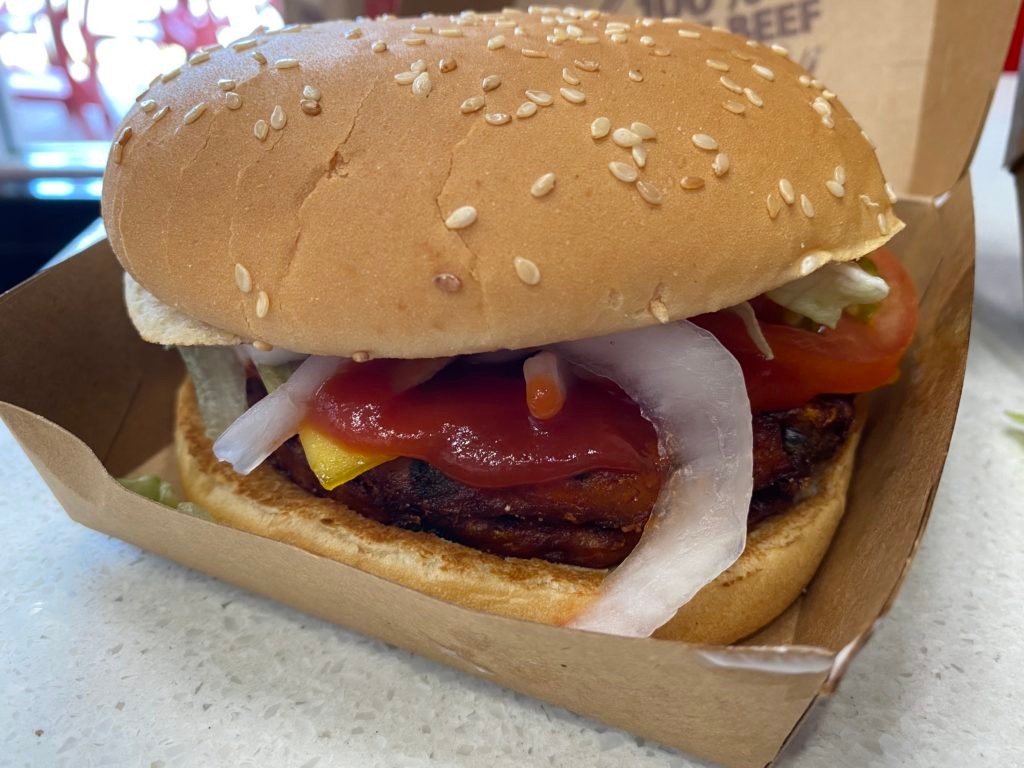 hungry jack's vegan whopper