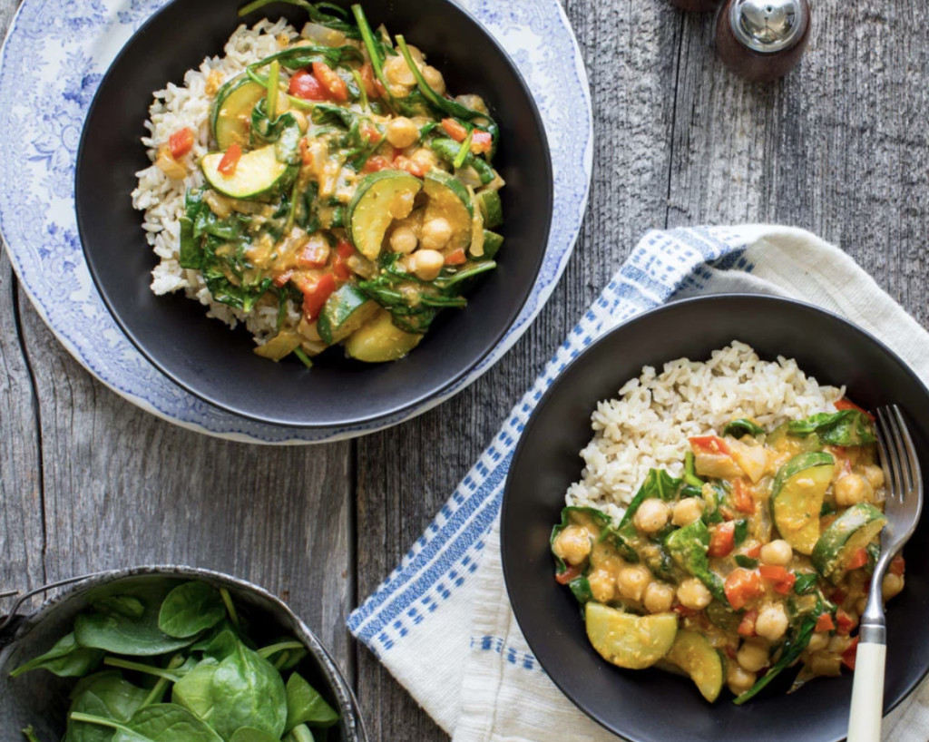 vegan coconut curry