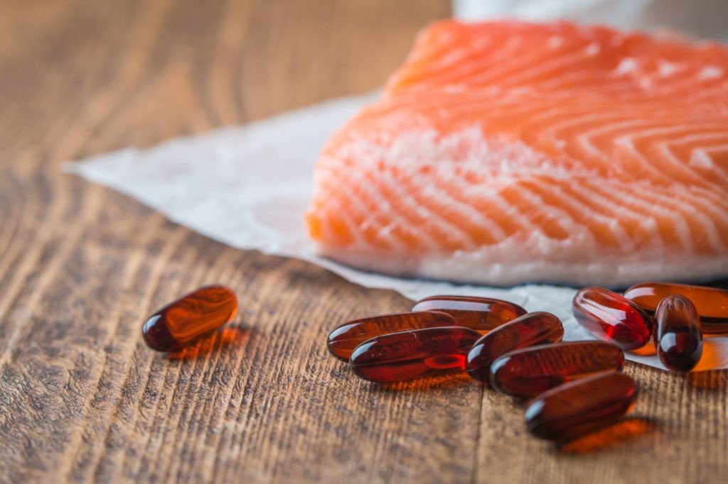 fish oil and salmon to relieve period pain