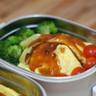 Healthy Japanese Omurice Bento Box