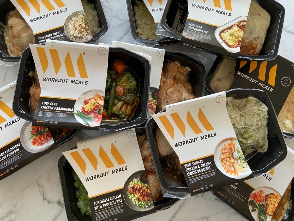 Workout Meals Range of Meals