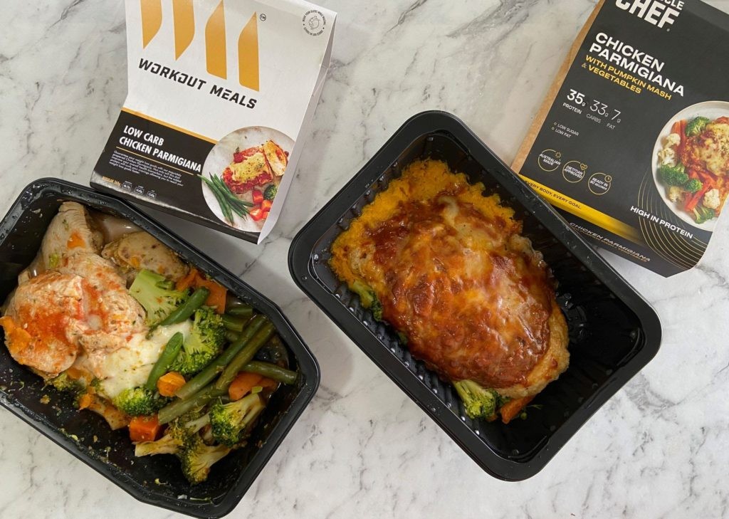 Chicken Parma Meal of Workout Meals v My Muscle Chef