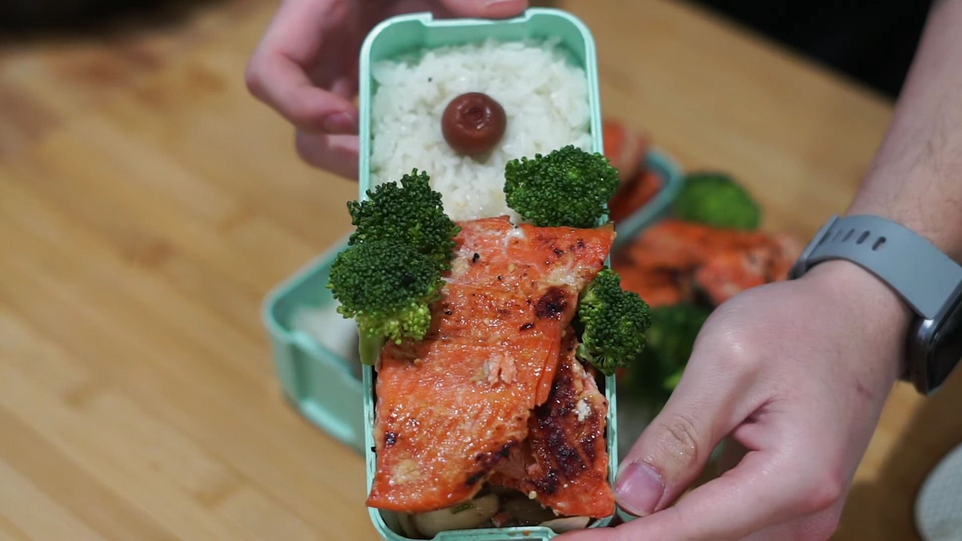Healthy Miso Salmon & Rice