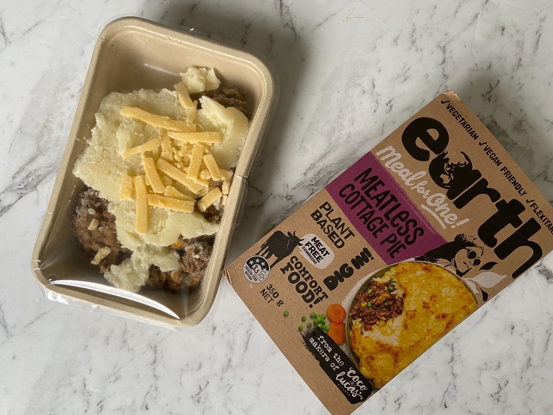 Earth Meals Meatless Cottage Pie