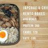 Japchae & Chicken Bento Boxes