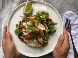 Naked Chicken Fajitas