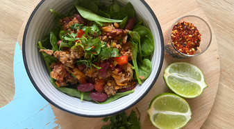 Beef Chilli With Cauliflower Rice