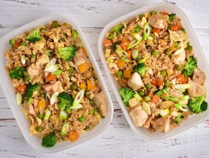My Muscle Chef Inspired Chicken Fried Rice With Vegetables