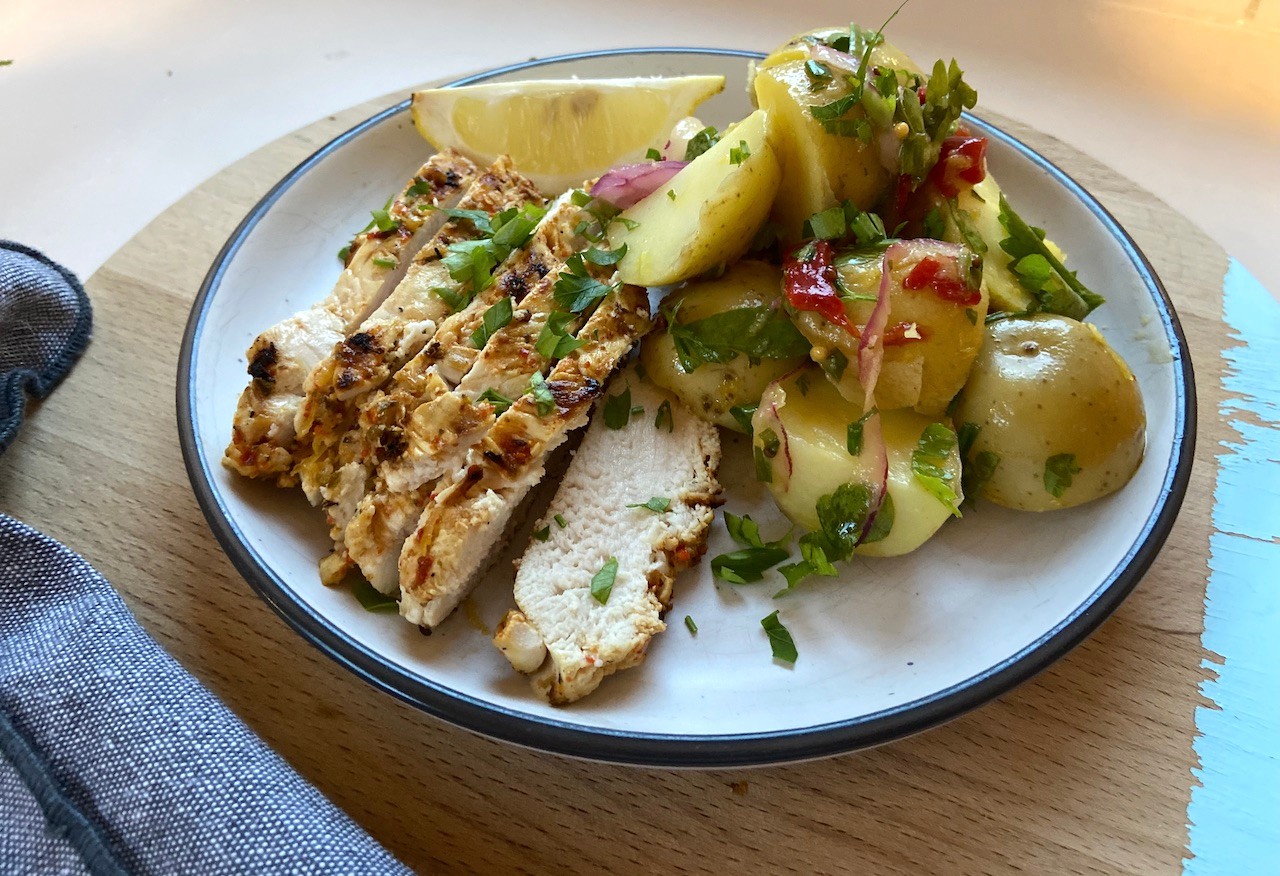 YouFoodz Inspired Lemon Pepper Chicken MealPrep