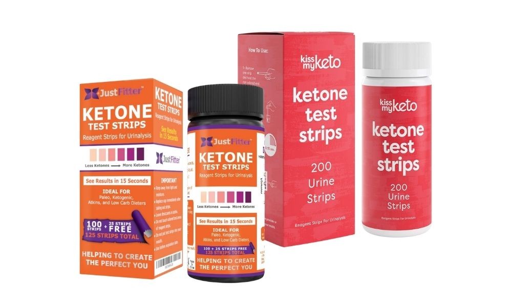 Just Fitter and Kiss My Keto Ketone Strips