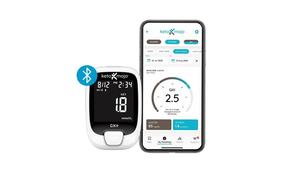  Coolker Ketone Meter Digital LCD Displays Testing with