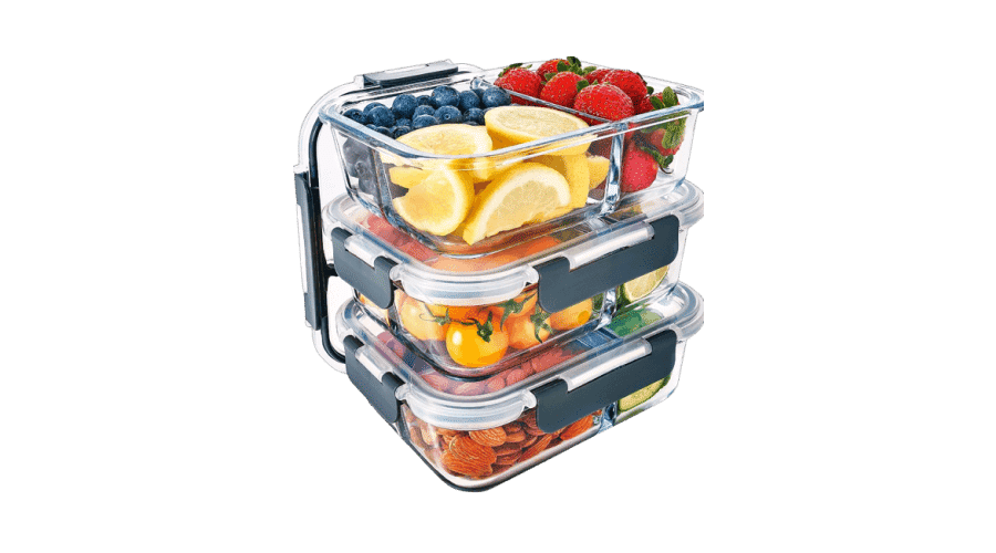 Zip Top Meal Prep Containers in Food Storage Containers 