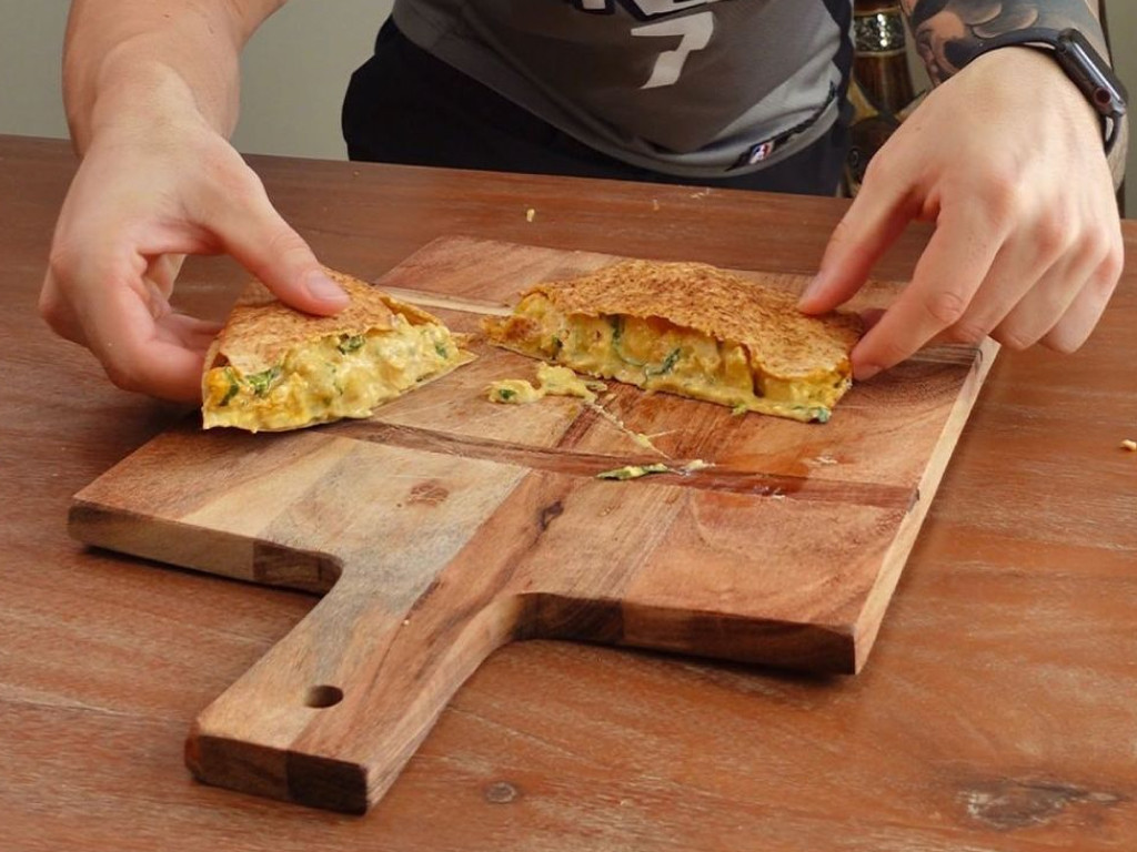 Chicken Pita Wrap by Aussie Fitness