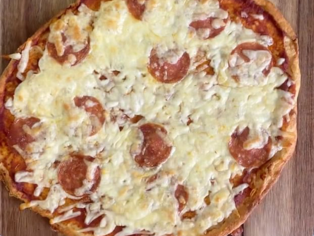 Counting Zacro’s Low Calorie Pepperoni Pizza