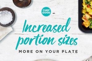 Chefgood Increases Portions On Select Range of Meals