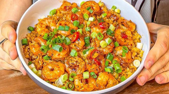 Healthy Shrimp Stir Fry by Aussie Fitness