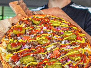 Cheeseburger Pizza by Aussie Fitness