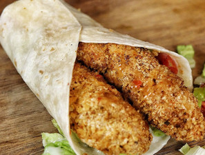 Counting Zacro's Sweet Chilli Chicken Wrap