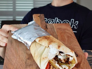Giant Chicken Gyros by Aussie Fitness