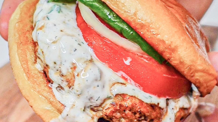 Easy Low Cal & High Protein Burger by Aussie Fitness