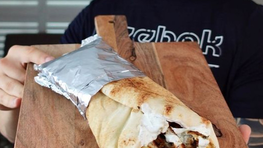 Giant Chicken Gyros by Aussie Fitness