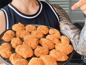 High Protein & Low Calorie Chicken Nuggets by Aussie Fitness