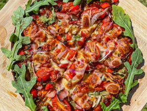 Low Calorie Protein Pizza by Aussie Fitness