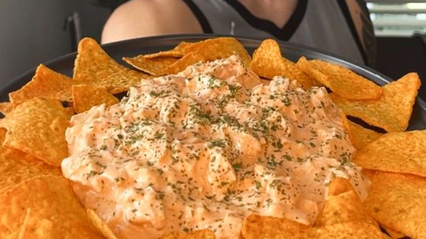 High Protein Buffalo Chicken Dip by Aussie Fitness
