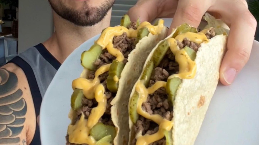 Low Calorie Big Mac Taco by Aussie Fitness
