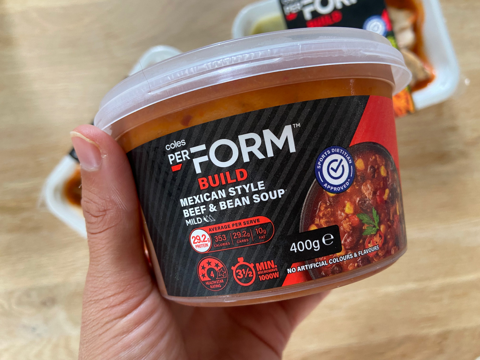 Nutritionist Review Coles PerForm Build Meals MealPrep