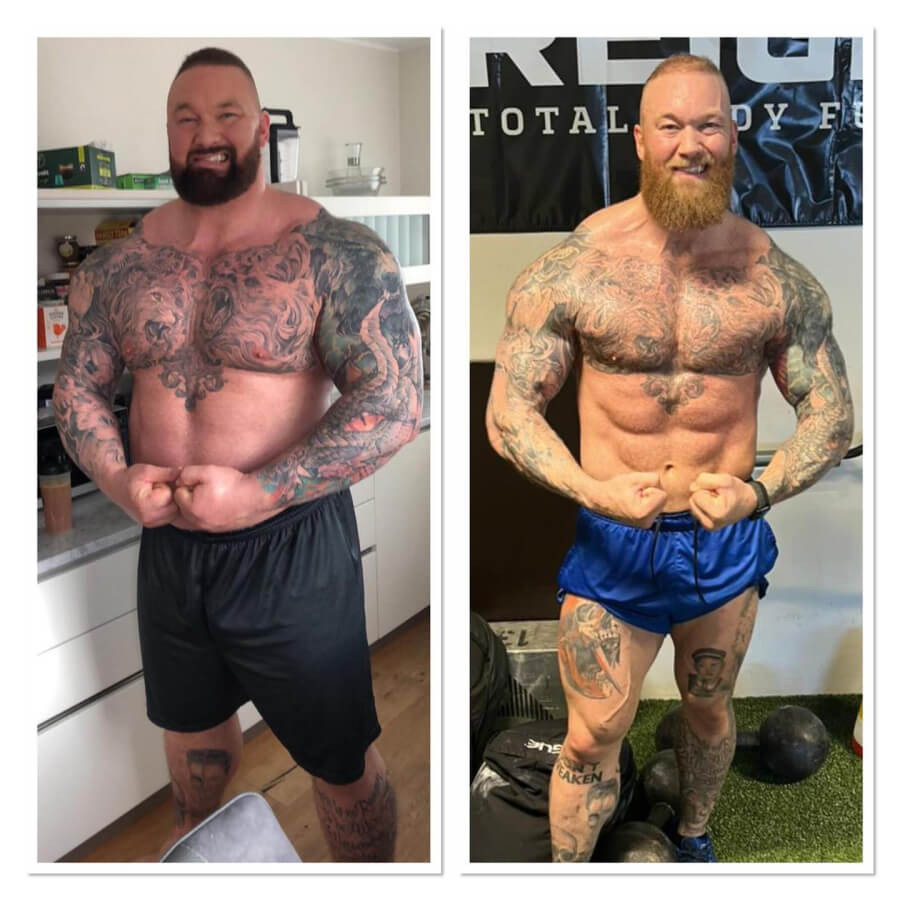 Hafthor Bjornsson 50kg Weight Loss How “The Mountain” Transformed His