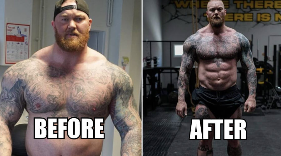 Hafthor Bjornsson 50kg Weight Loss: How “The Mountain” Transformed His Body
