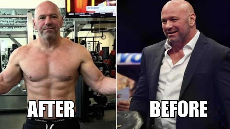 Ufc Star Dana Whites Insane Weight Loss Transformation How 53 Year Old Did It Mealprep 