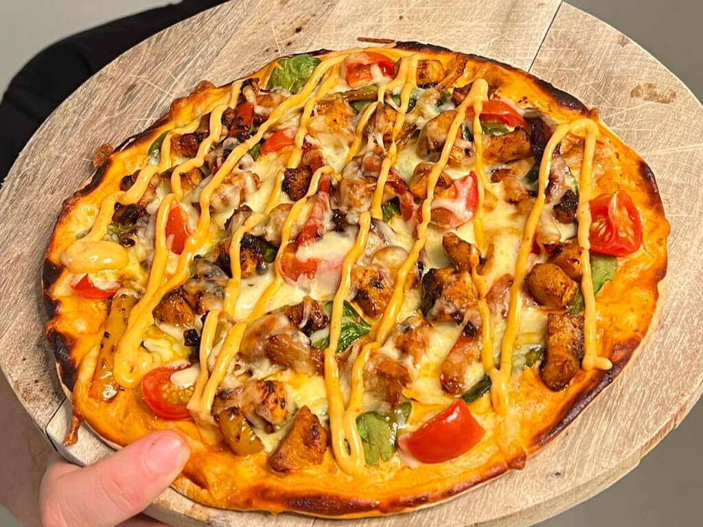 High Protein Nandos Pizza by Aussie Fitness MealPrep