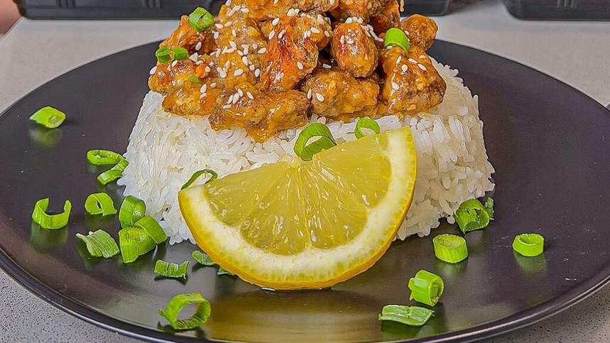 Chinese Crispy Lemon Chicken by Aussie Fitness