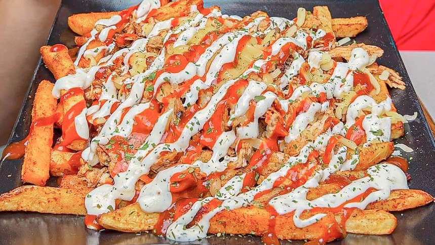 Kebab Loaded Fries by Aussie Fitness