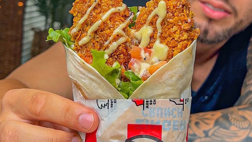 KFC Twister Wrap by Aussie Fitness