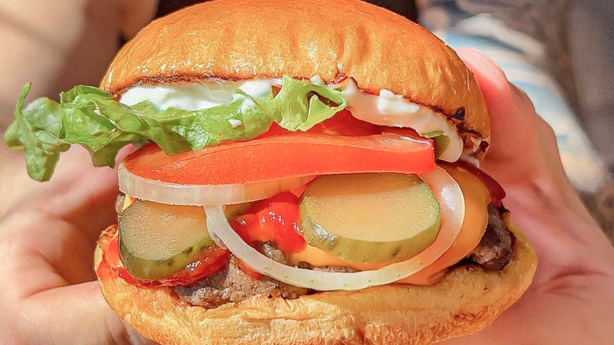 Low Calorie Whopper Cheeseburger by Aussie Fitness