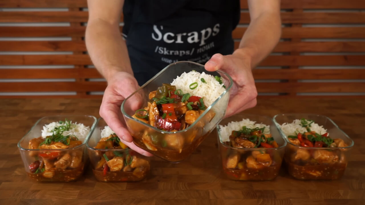 Sweet and Sour Chicken by Chef Jack Ovens MealPrep