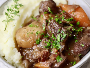 Beef Bourguignon by Chelsea Goodwin