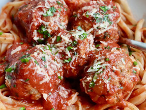 Italian Meatballs by Chelsea Goodwin