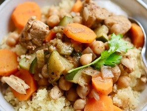 Moroccan Chicken & Chickpeas by Chelsea Goodwin