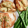 Barramundi with Lemon Garlic Butter sauce & Smashed Potatoes by Chelsea Goodwin